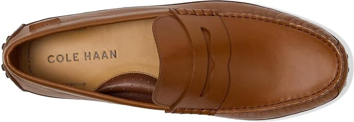 Cole Haan Davies Grand Penny Driving Loafers Men's Lace-up Boots British Tan/Java : 11 D - Medium, Leather - Image 2