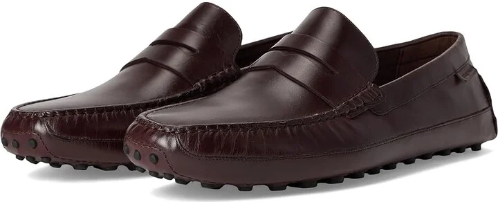 Cole Haan Davies Grand Penny Driving Loafers Men's Lace-up Boots Madeira/Black : 10 D - Medium, Leather