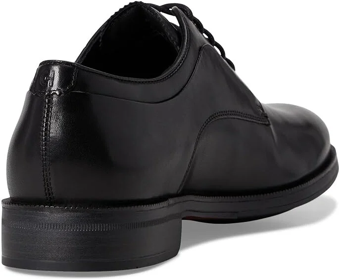 Cole Haan Dean Grand Plain Toe Oxfords Men's Slip on Shoes Black/Natural/Dark Natural : 12 D - Medium, Leather - Image 4