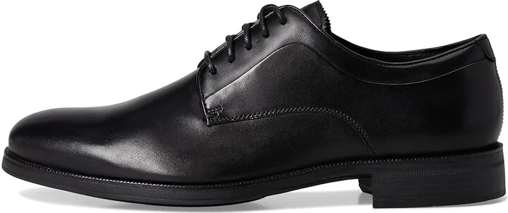Cole Haan Dean Grand Plain Toe Oxfords Men's Slip on Shoes Black/Natural/Dark Natural : 12 D - Medium, Leather - Image 6