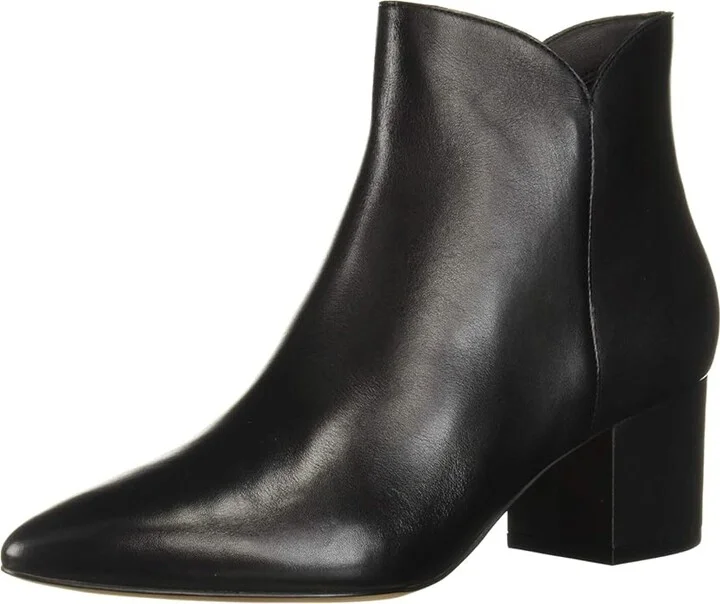 Cole Haan Elyse Bootie 60 mm Women's Shoes Black Leather : 10 B - Medium - Image 2