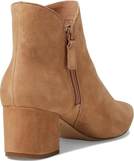 Cole Haan Elyse Bootie 60MM Women's Boots Blush Tan Suede : 6.5 B - Medium, Leather - Image 4