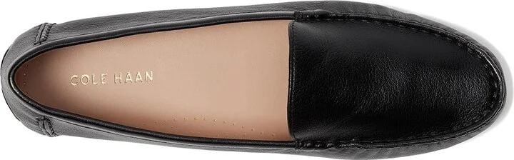 Cole Haan Emmie Drivers Women's Flat Shoes Black Leather : 8 B - Medium - Image 2