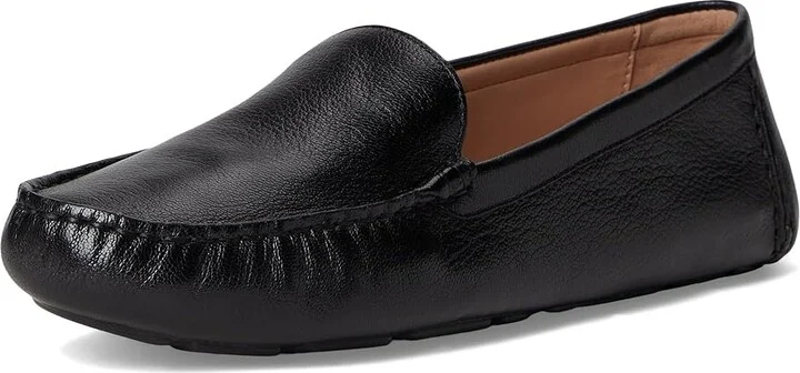 Cole Haan Emmie Drivers Women's Flat Shoes Black Leather : 8 B - Medium - Image 5