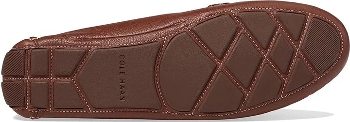 Cole Haan Emmie Knot Drivers Women's Flat Shoes Dark Cuoio Leather : 11 B - Medium - Image 3