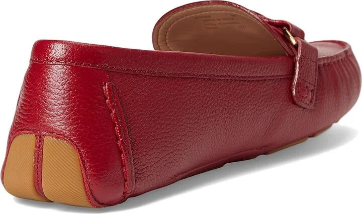 Cole Haan Emmie Knot Drivers Women's Flat Shoes Rio Red Leather : 5.5 B - Medium - Image 4