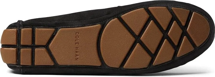 Cole Haan Evelyn Bow Driver Women's Shoes Black Nubuck (Akuya) : 10 C - Wide, Suede/Leather - Image 3