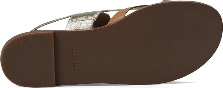 Cole Haan Fawn Sandals Women's Sandals Pecan Leather : 8 B - Medium, Leather/Rubber - Image 3