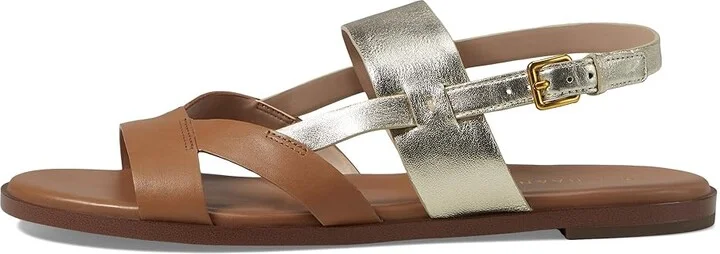 Cole Haan Fawn Sandals Women's Sandals Pecan Leather : 8 B - Medium, Leather/Rubber - Image 5