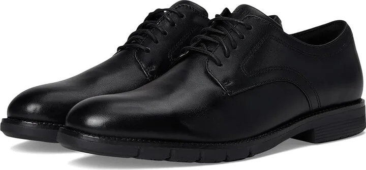 Cole Haan Flexgrand360 Plain Toe Oxford Men's Lace-up Boots Black : 10 D - Medium, Leather