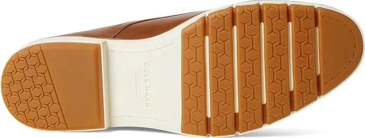 Cole Haan Flexgrand360 Plain Toe Oxford Men's Lace-up Boots British Tan/Ivory : 8 D - Medium, Leather - Image 3
