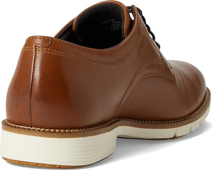 Cole Haan Flexgrand360 Plain Toe Oxford Men's Lace-up Boots British Tan/Ivory : 8 D - Medium, Leather - Image 4