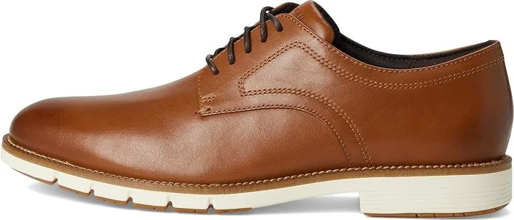Cole Haan Flexgrand360 Plain Toe Oxford Men's Lace-up Boots British Tan/Ivory : 8 D - Medium, Leather - Image 6