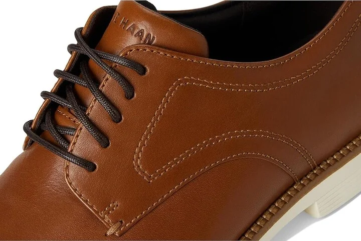 Cole Haan Flexgrand360 Plain Toe Oxford Men's Lace-up Boots British Tan/Ivory : 8 D - Medium, Leather - Image 7