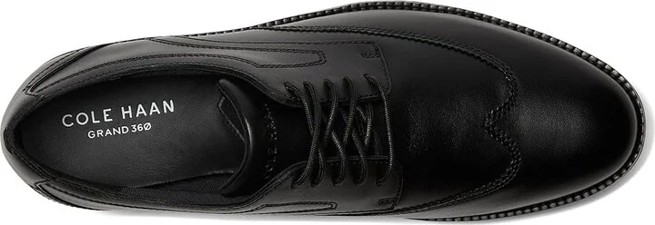 Cole Haan Flexgrand360 Wingtip Oxford Men's Lace Up Wing Tip Shoes Black : 10.5 D - Medium, Leather/Rubber - Image 2