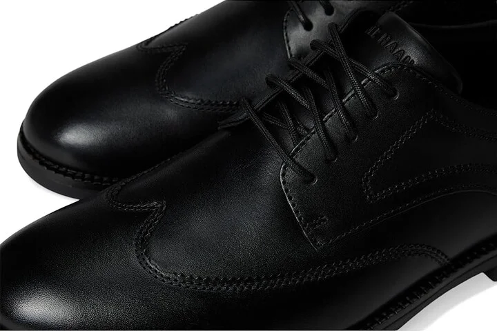 Cole Haan Flexgrand360 Wingtip Oxford Men's Lace Up Wing Tip Shoes Black : 10.5 D - Medium, Leather/Rubber - Image 7