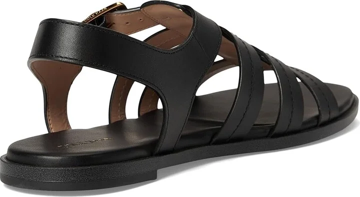 Cole Haan Flynn Fishman Sandals Women's Sandals Black Leather : 11 B - Medium, Synthetic - Image 4