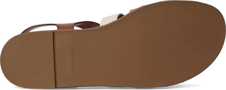 Cole Haan Flynn Fishman Sandals Women's Sandals Darkcuoio Leather : 6 B - Medium, Synthetic - Image 3