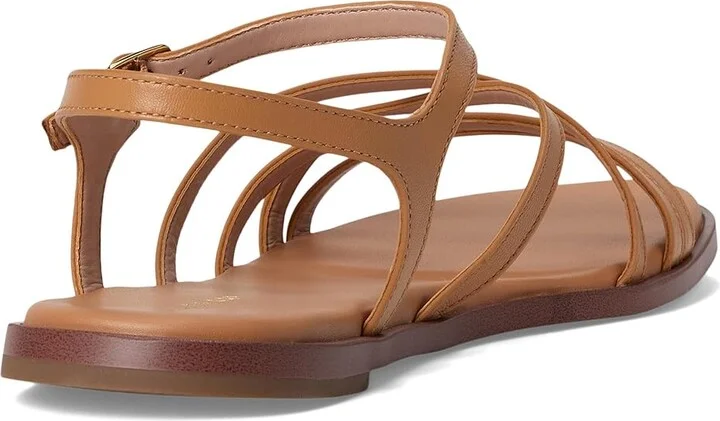 Cole Haan Flynn Strappy Sandals Women's Sandals Biscuit Leather : 6 B - Medium - Image 4