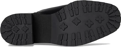 Cole Haan Gema Tall Lug Boot Extended Calf Women's Boots Black Leather : 8.5 B - Medium - Image 3