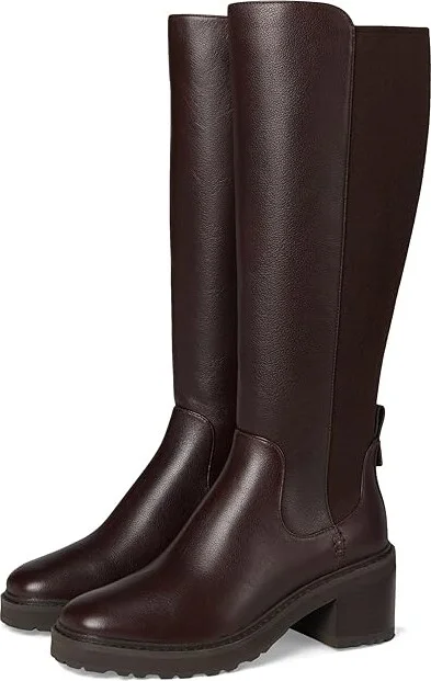 Cole Haan Gema Tall Lug Boot Women's Boots Madeira Waterproof Leather : 8 B - Medium