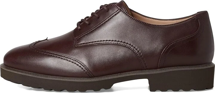 Cole Haan Geneen Lace-up Wingtip Oxfords Women's Shoes Madeira Leather : 6.5 B - Medium - Image 6