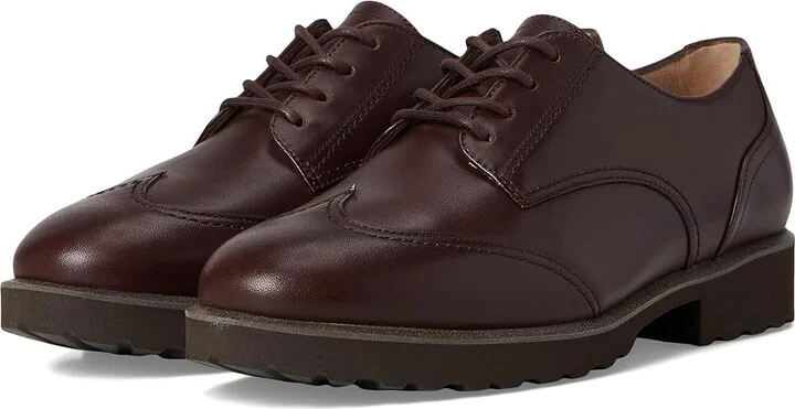 Cole Haan Geneen Lace-up Wingtip Oxfords Women's Shoes Madeira Leather : 6.5 B - Medium