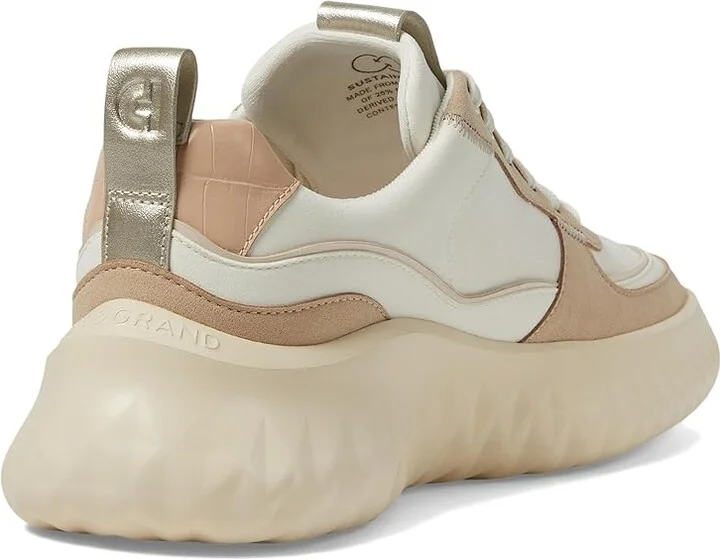 Cole Haan Generation Zerogrand 2 Court Sneaker Women's Shoes Ivory/Croc Print : 8.5 B - Medium, Synthetic - Image 4