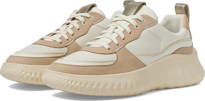 Cole Haan Generation Zerogrand 2 Court Sneaker Women's Shoes Ivory/Croc Print : 8.5 B - Medium, Synthetic