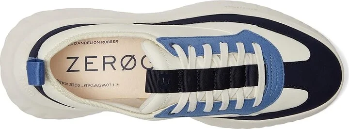 Cole Haan Generation Zerogrand II T-Toe Sneakers Women's Shoes Ivory/Midnight Moon : 5.5 C - Wide, Leather/Textile - Image 2