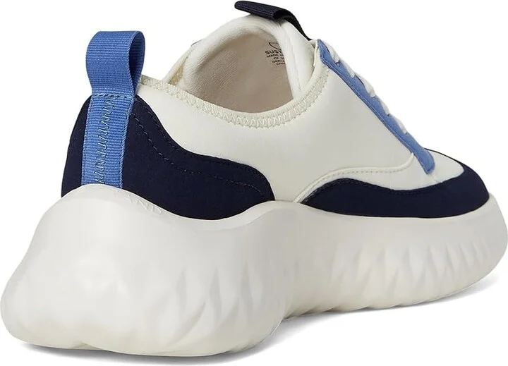 Cole Haan Generation Zerogrand II T-Toe Sneakers Women's Shoes Ivory/Midnight Moon : 5.5 C - Wide, Leather/Textile - Image 4