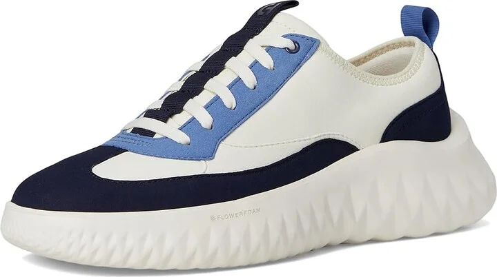 Cole Haan Generation Zerogrand II T-Toe Sneakers Women's Shoes Ivory/Midnight Moon : 5.5 C - Wide, Leather/Textile - Image 5