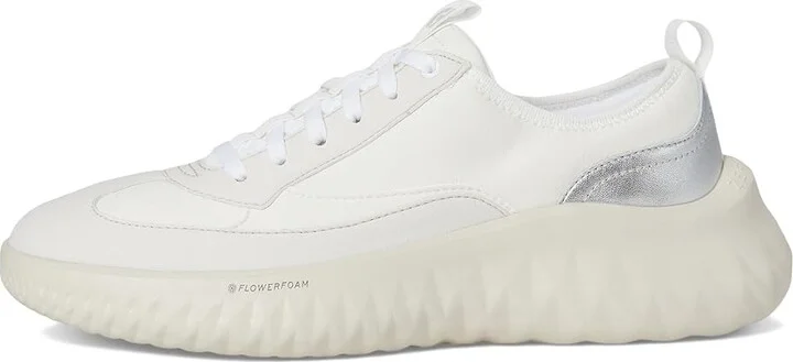 Cole Haan Generation Zerogrand II T-Toe Sneakers Women's Shoes White/Nimbus Cloud : 10.5 B - Medium, Leather/Textile - Image 6