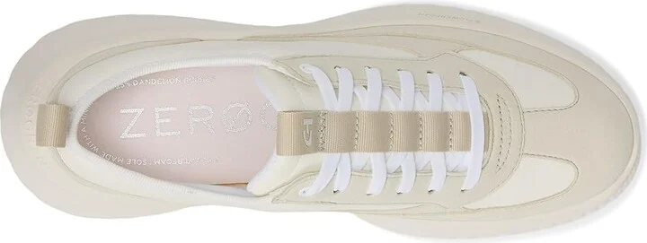 Cole Haan Generation Zerogrand II T-Toe Sneakers Women's Shoes White/Silver Birch : 9.5 B - Medium, Leather/Textile - Image 2