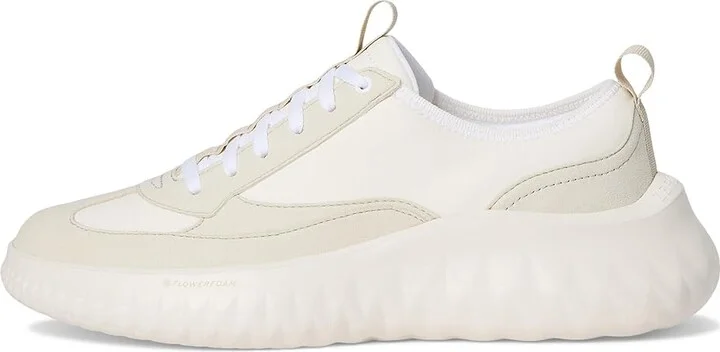 Cole Haan Generation Zerogrand II T-Toe Sneakers Women's Shoes White/Silver Birch : 9.5 B - Medium, Leather/Textile - Image 6