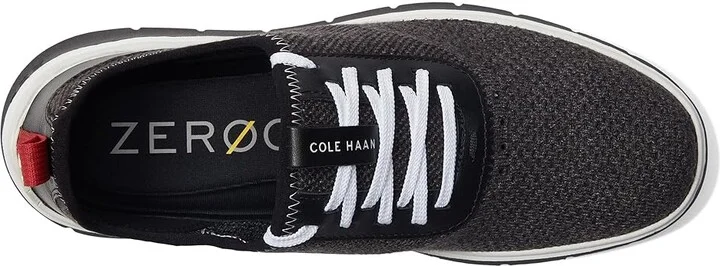 Cole Haan Generation Zerogrand Stitchlite Men's Shoes Gray Pinstripe/Black Knit/Barbados Cherry/Black : 11.5 D - Medium, Textile/Synthetic - Image 3