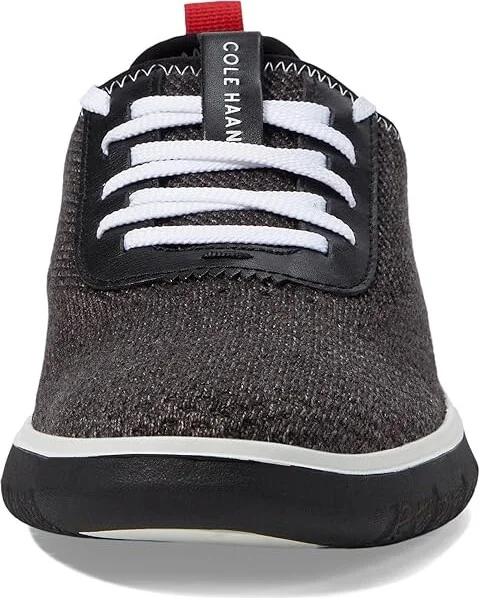 Cole Haan Generation Zerogrand Stitchlite Men's Shoes Gray Pinstripe/Black Knit/Barbados Cherry/Black : 11.5 D - Medium, Textile/Synthetic - Image 6
