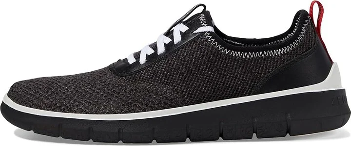 Cole Haan Generation Zerogrand Stitchlite Men's Shoes Gray Pinstripe/Black Knit/Barbados Cherry/Black : 11.5 D - Medium, Textile/Synthetic - Image 7