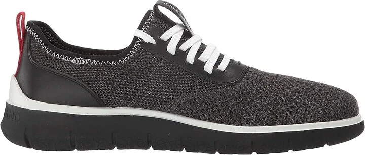 Cole Haan Generation Zerogrand Stitchlite Men's Shoes Gray Pinstripe/Black Knit/Barbados Cherry/Black : 11.5 D - Medium, Textile/Synthetic - Image 8