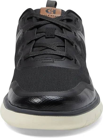Cole Haan Generation Zerogrand Textured Sneakers Men's Lace-up Boots Black/British Tan/Ivory : 10.5 D - Medium, Leather - Image 5