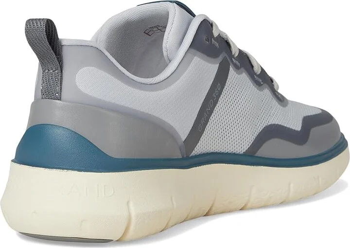 Cole Haan Generation Zerogrand Textured Sneakers Men's Lace-up Boots Micro Chip/Sea Stone/Ivory : 12 D - Medium, Leather - Image 4