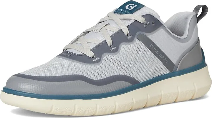 Cole Haan Generation Zerogrand Textured Sneakers Men's Lace-up Boots Micro Chip/Sea Stone/Ivory : 12 D - Medium, Leather - Image 5