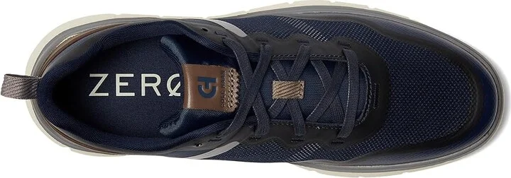 Cole Haan Generation Zerogrand Textured Sneakers Men's Lace-up Boots Navy Blazer/Truffle/Titanium : 11 D - Medium, Leather - Image 2