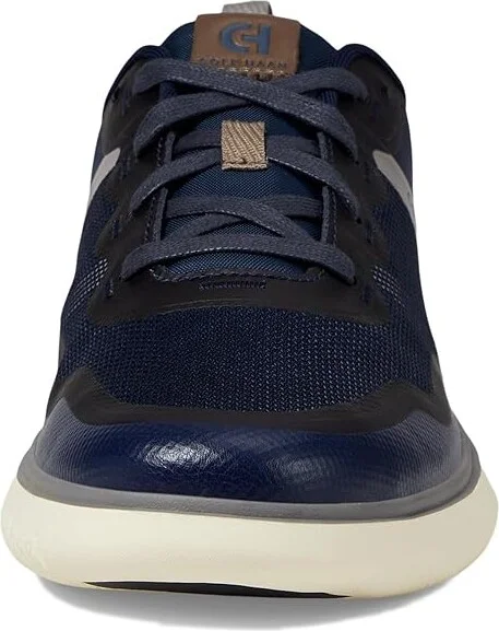 Cole Haan Generation Zerogrand Textured Sneakers Men's Lace-up Boots Navy Blazer/Truffle/Titanium : 11 D - Medium, Leather - Image 5