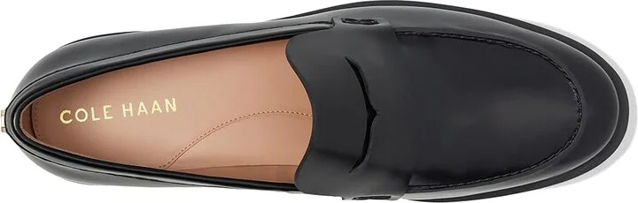 Cole Haan Geneva Loafer Women's Shoes Black Box Calf : 9.5 B - Medium, Leather - Image 2