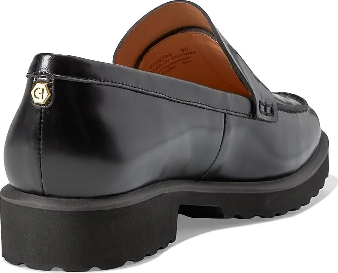 Cole Haan Geneva Loafer Women's Shoes Black Box Calf : 9.5 B - Medium, Leather - Image 4