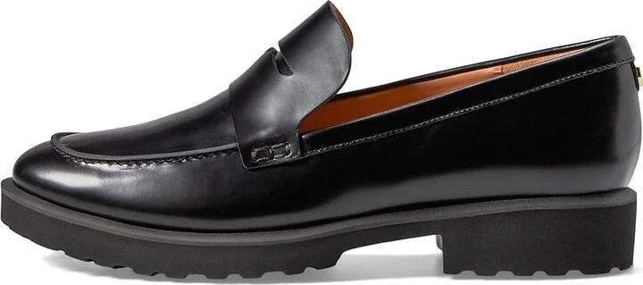 Cole Haan Geneva Loafer Women's Shoes Black Box Calf : 9.5 B - Medium, Leather - Image 6