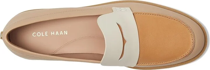 Cole Haan Geneva Loafer Women's Shoes Soft Buff Leather : 9 B - Medium - Image 2