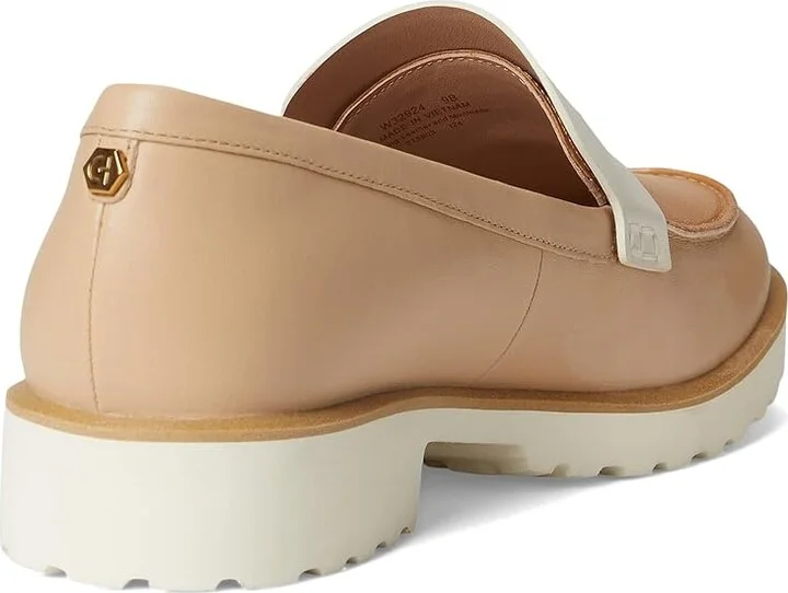 Cole Haan Geneva Loafer Women's Shoes Soft Buff Leather : 9 B - Medium - Image 4