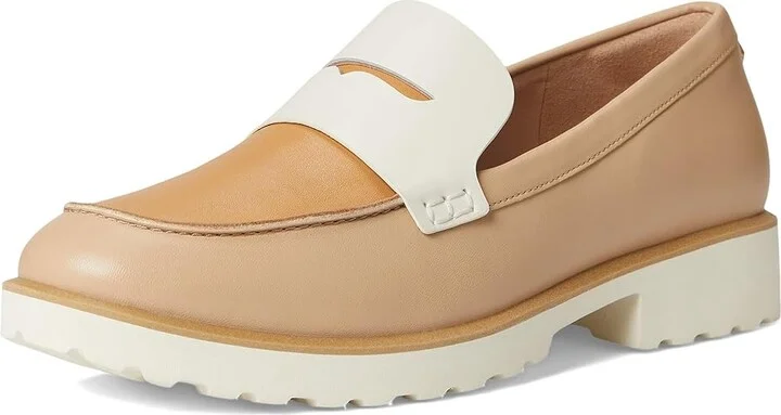 Cole Haan Geneva Loafer Women's Shoes Soft Buff Leather : 9 B - Medium - Image 5